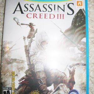 Wii U Game Assassin's Creed III Video Game